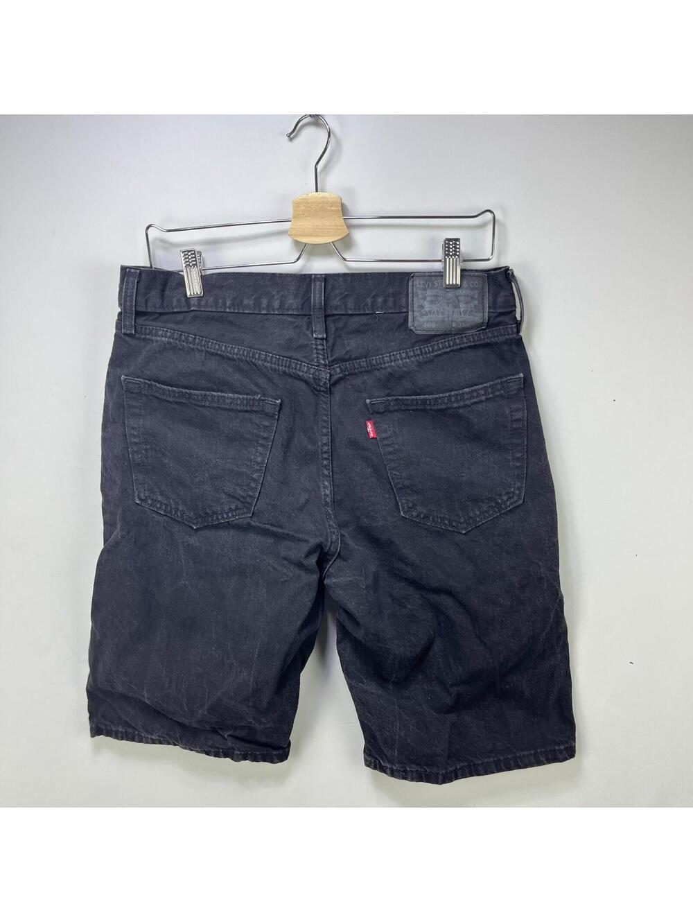 Vintage Levis Red Tab Black Jorts Jean Shorts 32